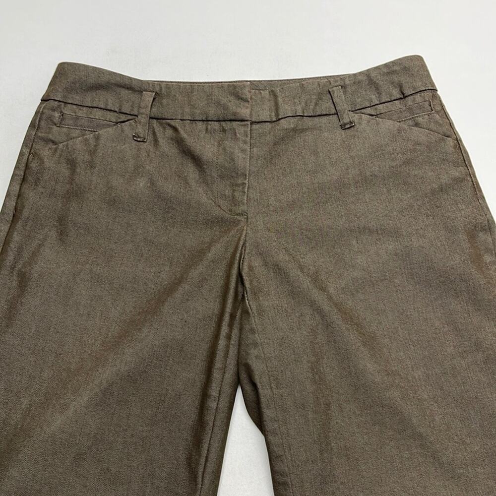 NY & COMPANY Women’s 2 Stretch Brown Bootleg Dress Pant